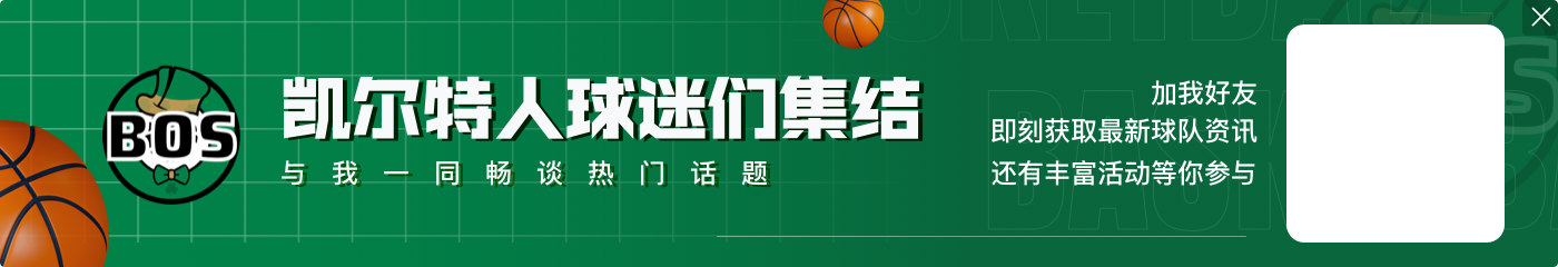 绿军官方晒各路明星现场看球照：大家都来看总冠军☘️🏆